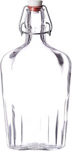 Bormioli Rocco 17 Ounce Glass Flask
