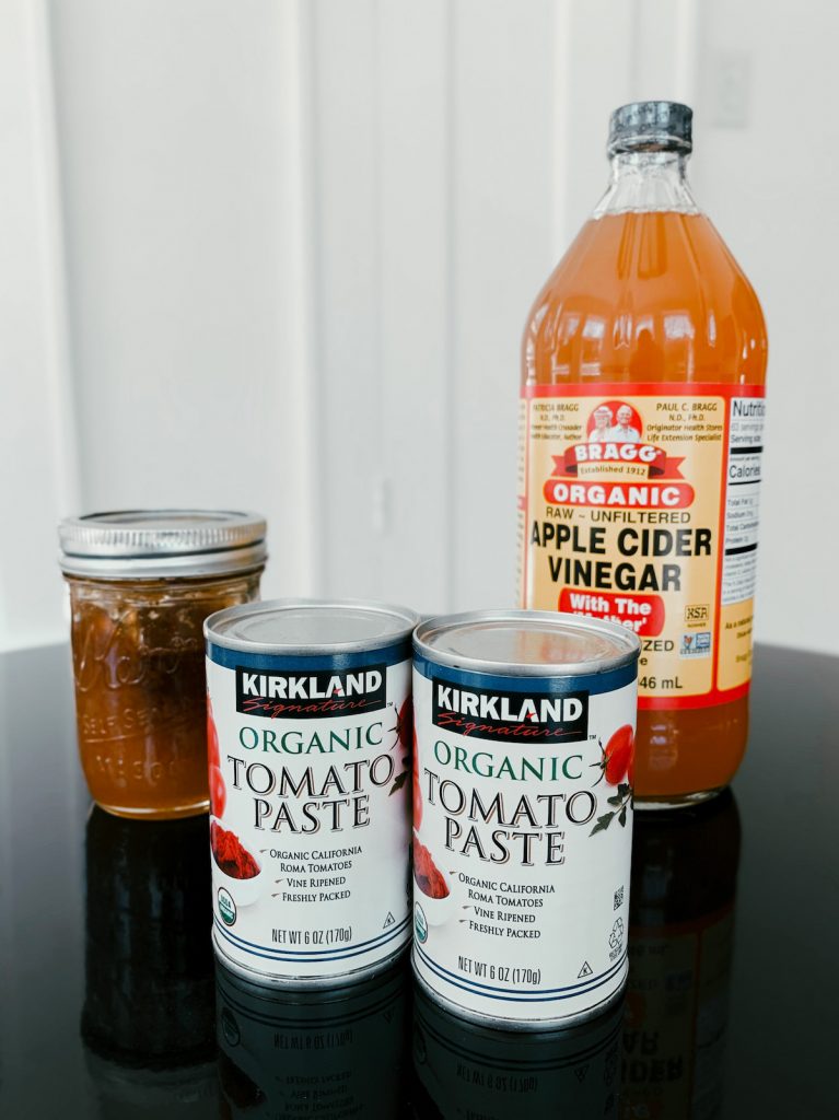 Homemade Ketchup Ingredients